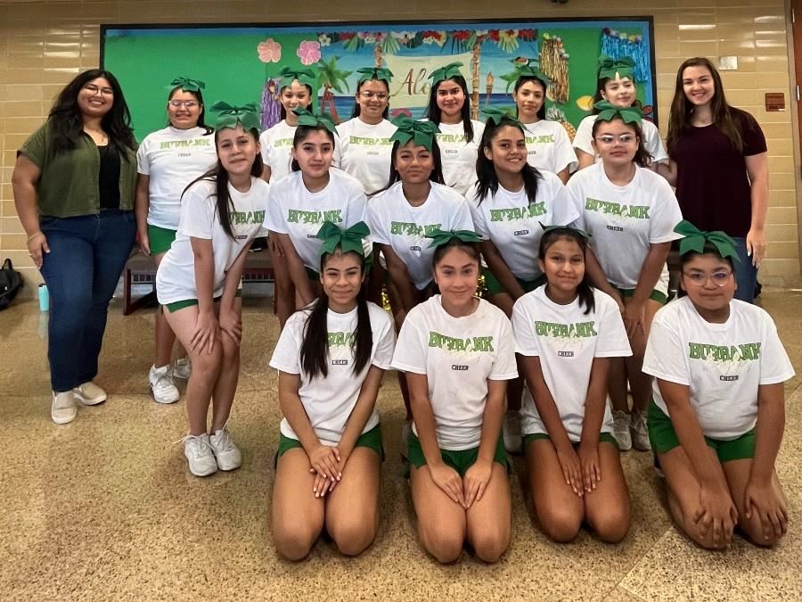 Cheerleaders and Coaches